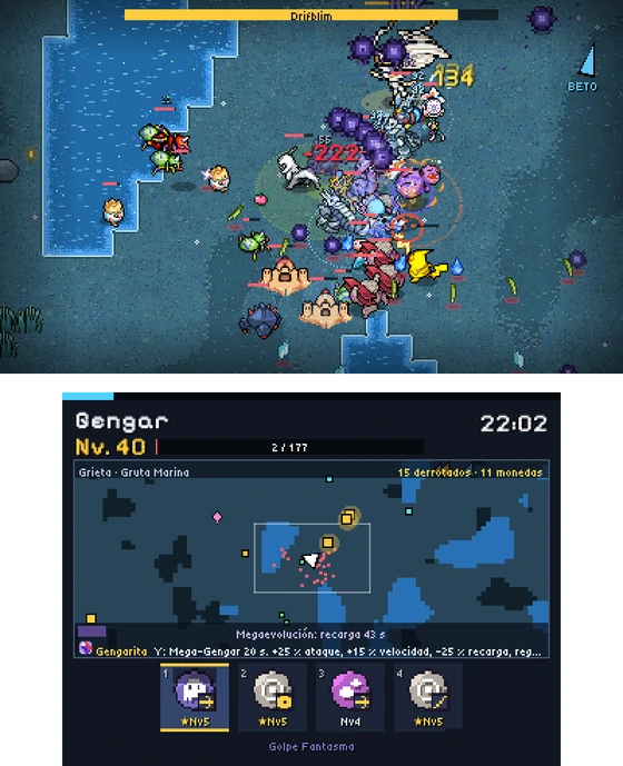 PokéSurvivor 3DS — Local co-op